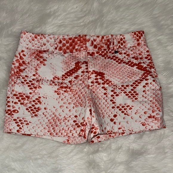 Calvin Klein Pants - Calvin Klein  Red/White Snake Print Women's Shorts